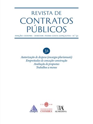 cover image of Revista de Contratos Públicos nº 31